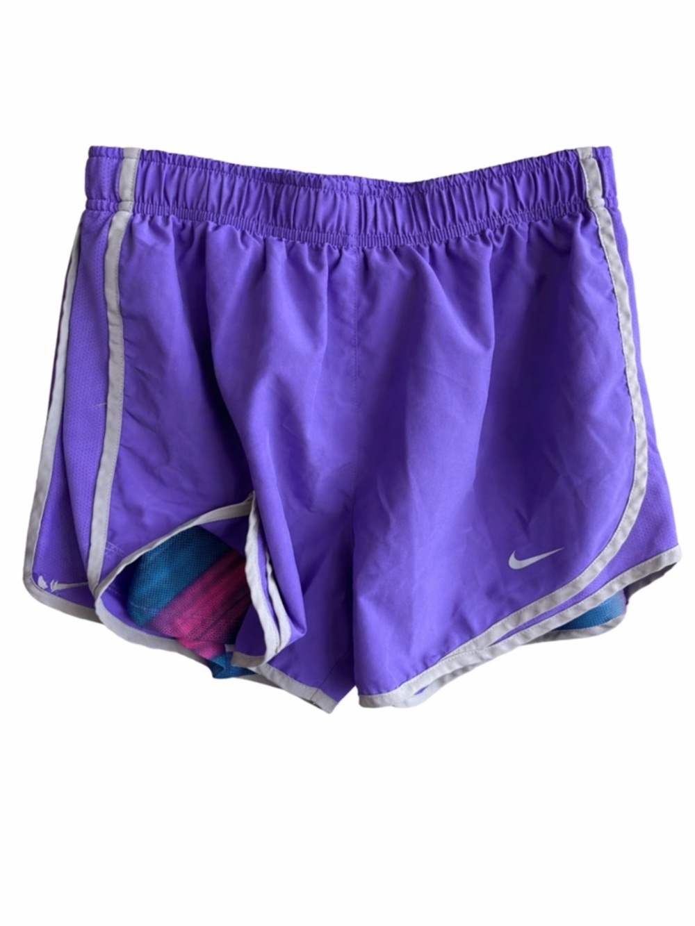 Nike Dri-FIT Athletic Running Shorts Women’s Small Purple Activewear